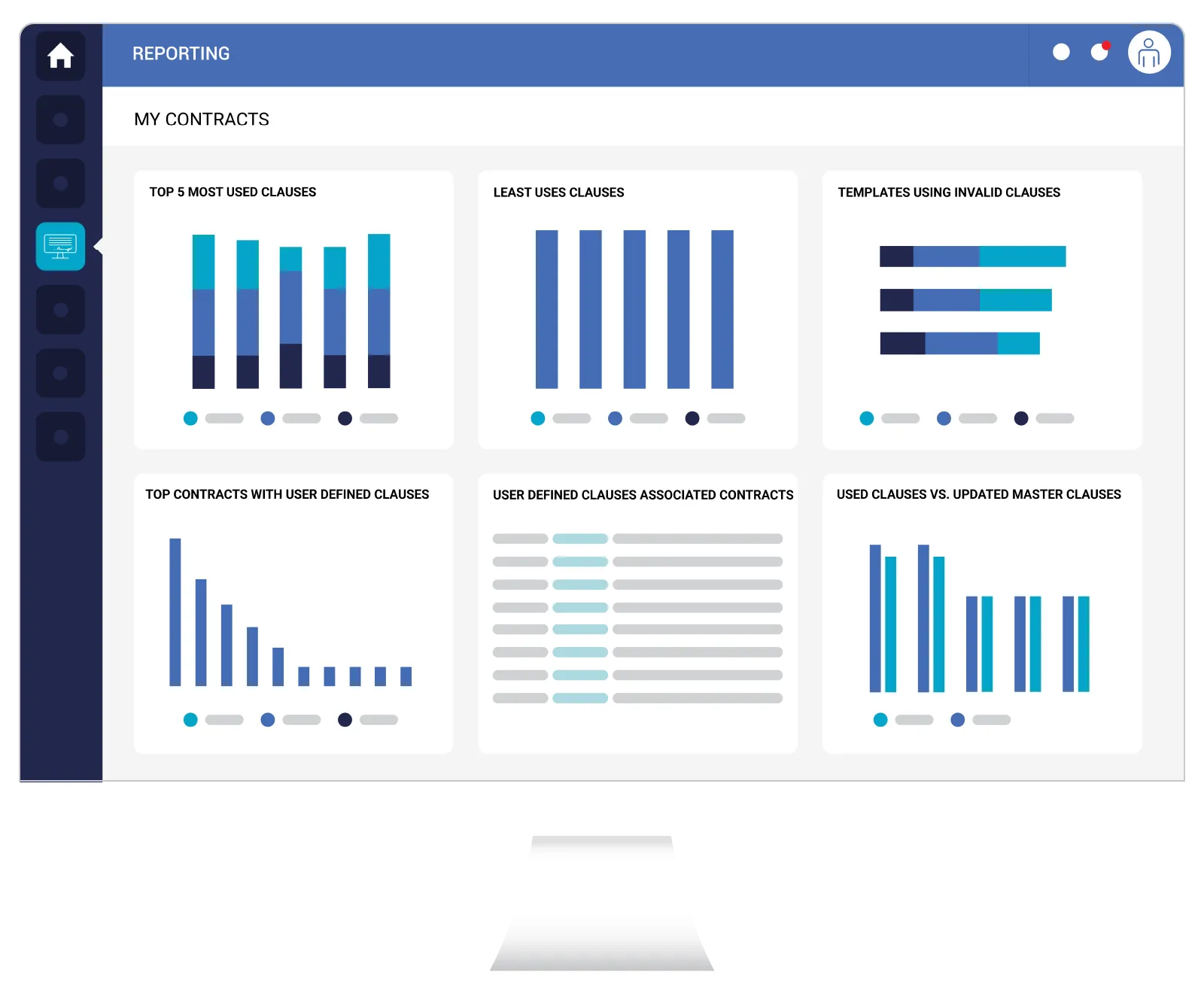 Screenshot - Contract Repository - Reporting My Contracts