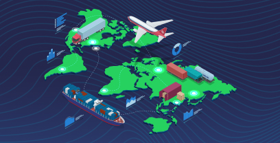 Tariffs and Supply Chain illustration